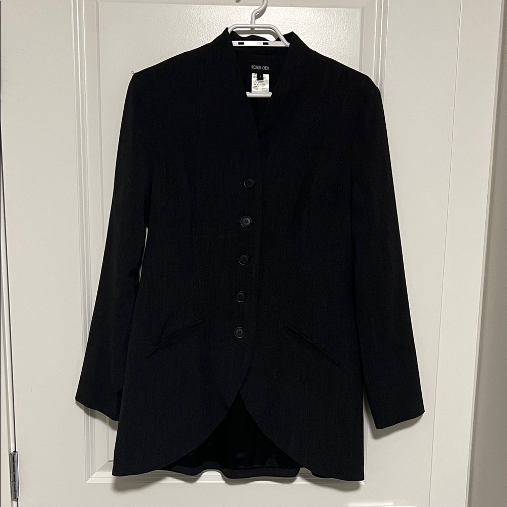 Ronen Chen Classic Charcoal Blazer